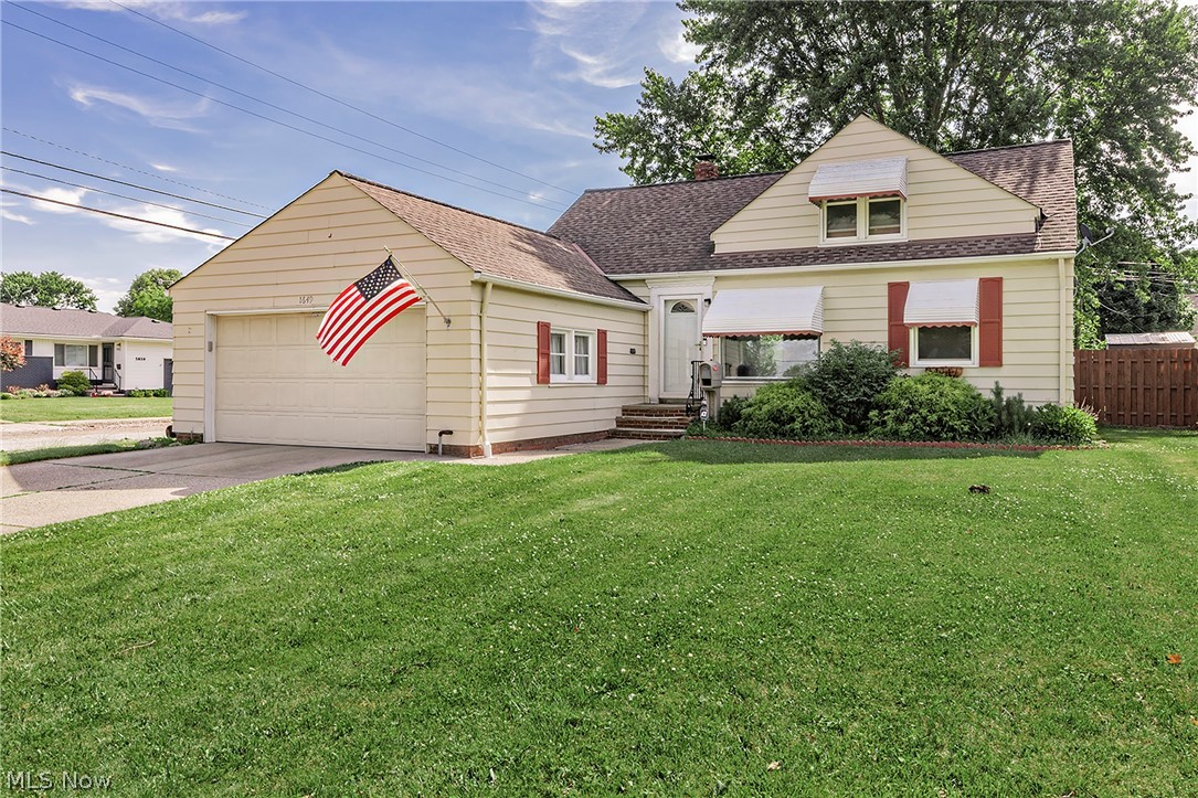 Welcome to this Cape Cod style home tucked in Mayfield Heights! With three bedrooms and two full bathrooms, one conveniently located upstairs, there's a comfortable layout for everyday living and a two-car attached garage means no more scraping ice off the windshield. Out back, you'll find a fully fenced yard with privacy fencing along the road side, giving you a little extra peace and quiet. The cement patio with its retractable sun shade is great for enjoying rain or shine. Down in the basement you'll find plenty of opportunity to make it your own as well as benefit from a large storage closet beyond what's shown in the photos, offering plenty of room to tuck away seasonal items or extra gear. This home will be delivered POS compliant, so you can move forward with confidence. Come take a look and picture yourself settling in on Gilbert Drive!