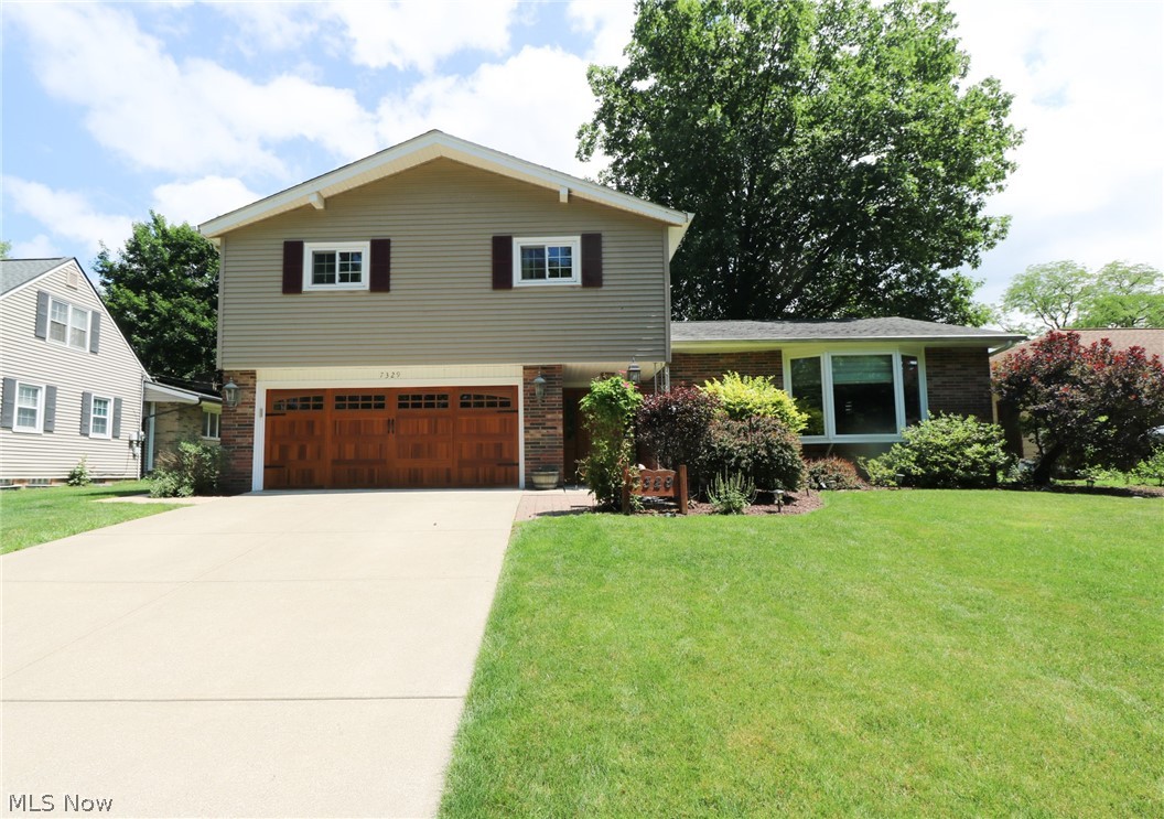 Take a look at this beautifully maintained Spacious 4 bedroom and 3 bath split level located in the heart of middleburg Heights. The same owners for the last 35 years. Original Hardwood floors throughout, Jacuzzi bathtub, Newer stamped concrete patio, Newer front door, Newer Slidng doors, New front bay window, New garage door, Newly updated Rec room in the lower level, New kitchen countertops (2025), New Furnace and new central air (2021), Newer windows (2016), New French drains in backyard installed (2020), culligan water softner, and roof approx 15 years old, All appliances stay including the washer and dryer (washer is only 3 months old). Make an appointment to see this home today.