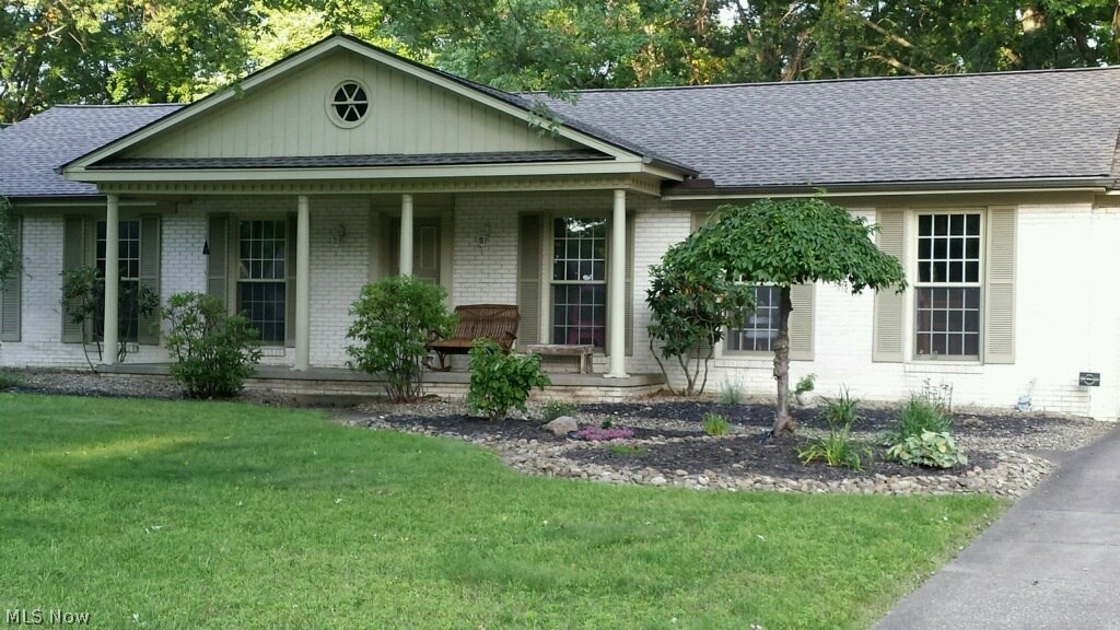 ABSOLUTELY STUNNING HOME. Hurry to schedule your showing on this gorgeous brick ranch before it sells. Owners have taken extreme care and time updating this home over the last few years. Brand new kitchen floors and back splash have been installed along with the recently replaced countertops. Expertly painted walls throughout home gives it a warm and calming vibe. This home has an eat-in kitchen and also a formal dining room. Two living areas on the first floor helps with entertaining all year long! Owners have upgraded the main bathroom with 2 vanities and a beautiful shower with multiple jets! First floor also has 3 large rooms and spacious closets in each. Basement has stunning new flooring just installed throughout and has been professionally waterproofed which makes for a perfect playroom or gym! A must for the summer is the multi-tiered deck in the back of the house which is perfect for entertaining during cookouts! Furnace and A/C have been replaced in 2009 with the roof just be