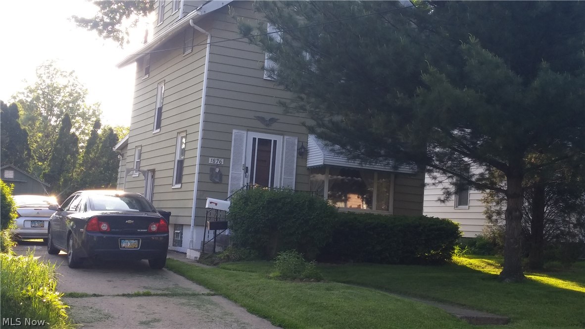 Here is a charming colonial with a finished third floor in a family friendly, well kept, neighborhood. The shaded backyard is spacious with a storage shed for your mower and gardening tools. There is plenty of storage space in the full basement. The finished third floor creates the third bedroom. Could be a fixer upper or an investment property.