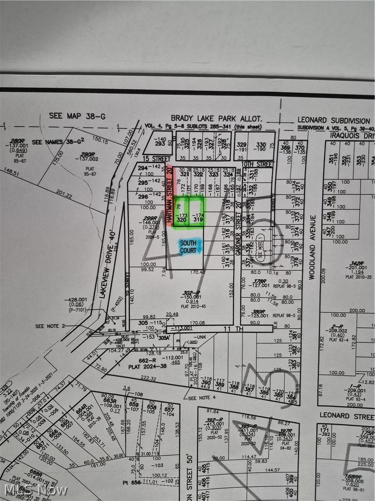 Brady Lake Village - Land
