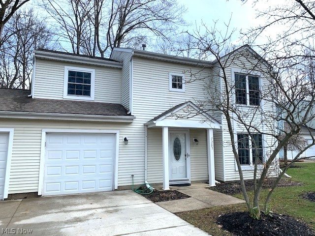 Looking for convenient & affordable living in the Nordonia Hills area? Look no further than this updated, recently painted neutral, & move in ready condo located in the Courtyards of Woodbury with all new flooring as of March 2022!! Entire condo was painted this month!  The HOA gives you maintenance free living including: exterior building, landscaping, snow/trash removal for a low monthly fee. Home has attached private garage w/newer door/keypad-2018 & is an end unit w/no homes behind. Dining area has slider to the patio. Kitchen has all appliances an they will stay and the stove and dishwasher are new.  1st floor laundry that comes with the washer and dryer is nice bonus for convenient living. First floor half bath is recently updated w/vanity, toilet, mirror, lighting, flooring, & paint. Walk in pantry uses the under the stairs space perfectly w/added storage. Upstairs is complete w/3 bedrooms, two larger than expected rooms w/double closets, & overhead fans. 2nd floor full bath is