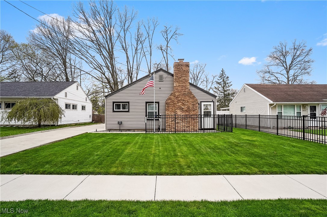 This is an exceptional & efficient Home by all Standards. Everything in this Adorable Ranch has been completed with Care & Quality! The Sellers show pride of Home Ownership from the moment you approach the Property. The Lawn and Landscape, Front & Back, are perfection. Backyard is completely chain linked fenced & there is a metal accent fence in front, plus there's a storage shed behind 1.5 car garage. This Seller thoughtfully installed a French Drain in Back yard to avoid any standing water. The House & Garage are Vinyl sided with 2 levels of Insulation (on house) and the Roof is Architectual Metal that resembles traditional dimensional shingles! When you enter this remarkable Home you'll see a massive brick fireplace that is wood burning with an electric insert. There is Luxury laminate wood flooring throughout. The well appointed Kitchen has Corian Counters and includes all the appliances that are practically new, including Washer & Dryer in adjacent first floor Laundry. Enjoy CFO Utilities and Amenities, like The Natatorium & Riverfront Boutique Shops & Restaurants. Close to Schools, Recreation & other Shopping and Dining. DONT MISS OUT ON THIS GEM! PLEASE LOOK AT ATTACHED LONG LIST OF IMPROVEMENTS MADE BY SELLERS SINCE 2017. IT'S IMPRESSIVE!