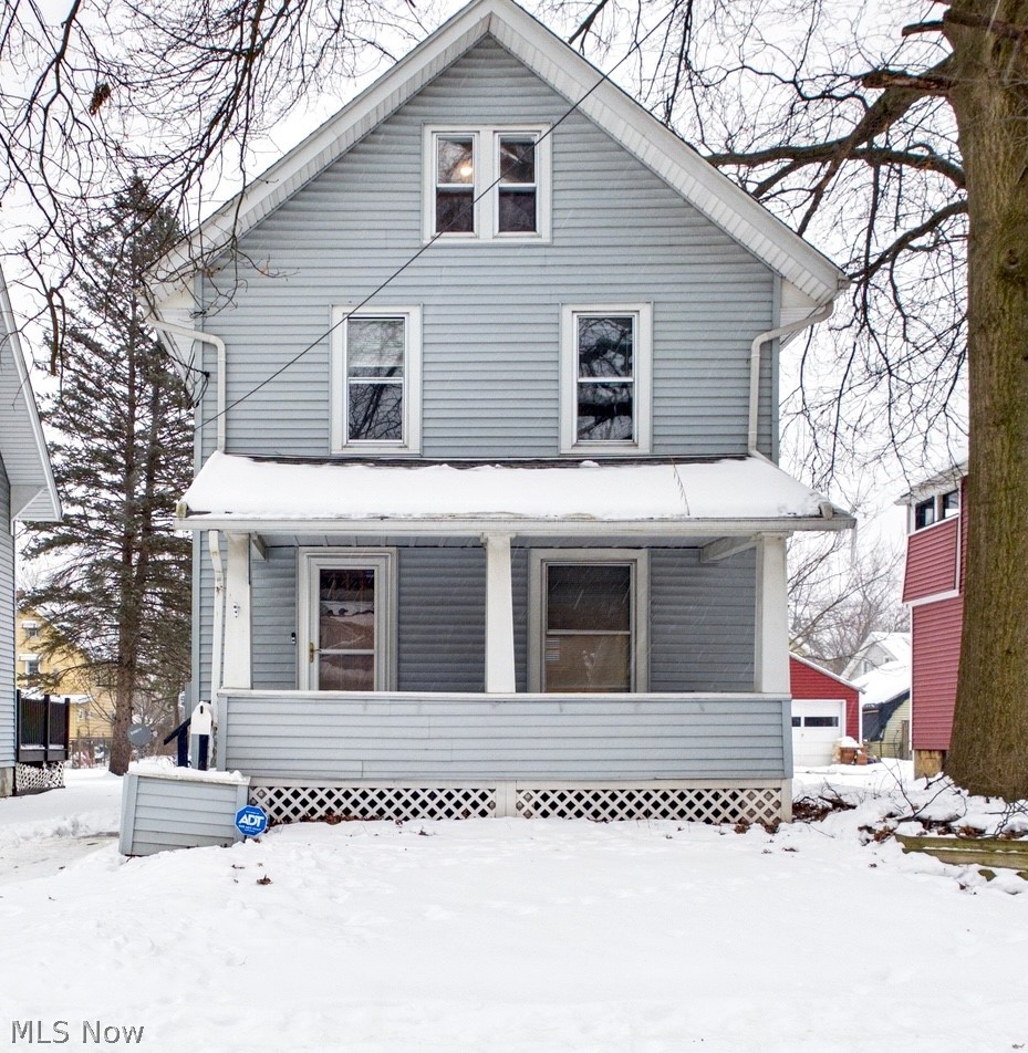 Excellent opportunity to own a refreshed home in the Kenmore neighborhood with central heating and A/C. Seller has just painted the interior of the home, replaced all the carpeting, added a brand new hot water heater and more! House features 3 bedrooms, 2 full bathrooms, living roon, dining room, kitchen, and a third floor that can be used as a 4th bedroom or office with a walk-in closet. The kitchen is spacious with ample cabinets, dishwasher, refigerator, stove, and built-in microwave. Outside you will find a large two car detached garage with an additional canopy for your garage cans or bikes. The front porch is covered to protect you from the elements and the large back deck is perfect for relaxing or entertaining! A great addition to a portfolio with Section 8 paying up to $1527 in this zip code or keep it owner-occupied.