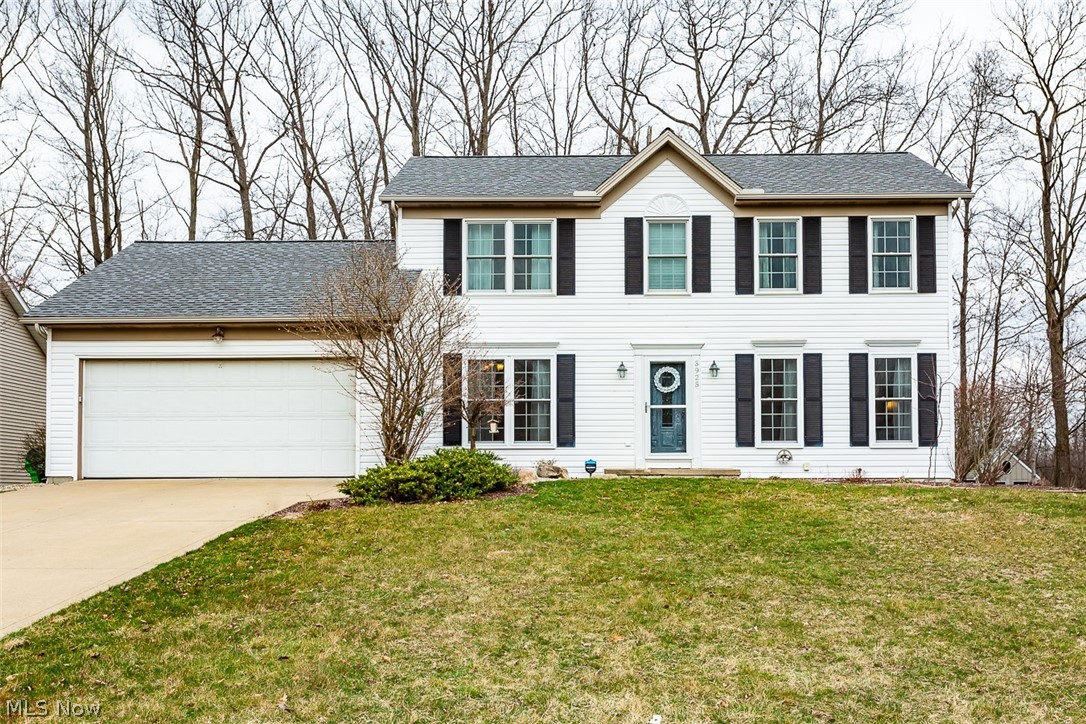 3 bedroom, 3.5 bath colonial house on a quiet street.  Numerous updates include sealed hardwood floors (2016), replaced all upper windows and basement window in 2017, replaced all lower windows and sliding door while adding a storm door (2019), repainted the kitchen and dining room (2018), new laminate floor in living room in 2019, replaced all three toilets (2018) updated upstairs full bath including new paint (2018), updated master bath (2020), and repainted laundry room and 1/2 Bath in 2016.  Partially finished basement (840 sq. ft.) with a full bath and tons of storage space.  New deck railing and stain (2019). Updated landscaping (2018).  New roof in 2018.  Backyard leads to large wooded area behind the house that is owned by the Medina County park system.  Upgraded home warranty included for buyer's piece of mind.