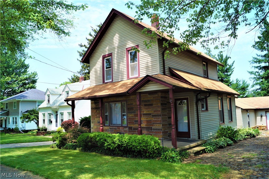 BEST DEAL IN TOWN !!!! 2342 SQFT !!! Welcome family and friends with parking for up to 10 cars, screened in porch and deck for entertaining. Enjoy relaxing on the shady front porch. With a 1/4 acre there is plenty of room for  a garden, fire area and/or even a pool. Appreciate low maintenance vinyl siding, gutter guards, vinyl windows and a roof that's less than 10 yrs old. You may have a hard time picking the master suite when 3 of the possible 6 bedrooms have on suite full baths and large closets! Having a 1st floor laundry  is an amazing perk. The kitchen boasts a plethora of cabinets and counter space. There is even room for an island or table.  Possible in law suite or home office with it's own entrance.  The large garage would be perfect for a workshop and has lots of storage.  The home itself has closets and attic alcoves galore even an attic above the garage for tons of storage also. With it being walking distance to the pool,  schools, library, retail, and restaurants it is pe