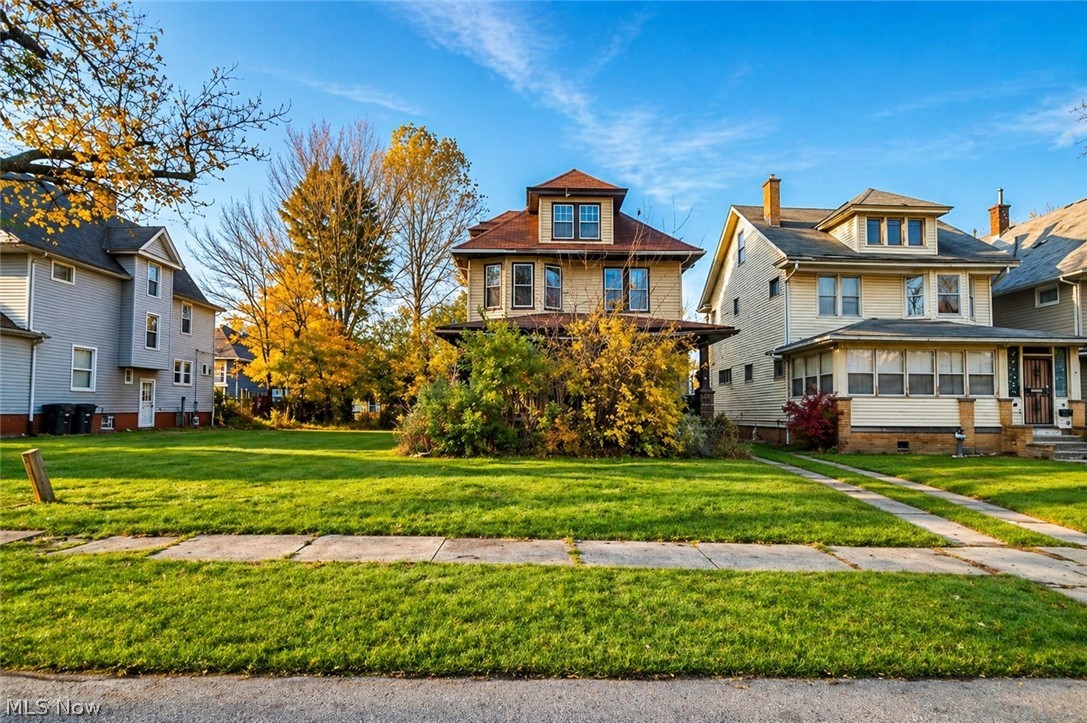 Welcome to 1172 Melbourne Rd, a classic Colonial-style home brimming with character, space, and opportunity. Offering approximately 1,536 square feet, this 4-bedroom, 1.5-bath residence invites you to reimagine its full potential and bring your vision to life. From the moment you arrive, the deep covered front porch with stone accents sets a warm and welcoming tone—an ideal space to relax and take in the charm of this timeless façade. Step inside and discover a layout rich in traditional character, featuring a spacious living room anchored by a fireplace, creating a natural focal point for gatherings or future design inspiration. The adjoining dining area offers an elegant setting ready to be transformed into the heart of the home. The kitchen provides a functional footprint with ample space to redesign into a modern culinary hub, while the upper level reveals four well-proportioned bedrooms filled with natural light, each offering flexibility for a variety of living arrangements. A convenient half bath adds to the home’s overall functionality. Outdoor features continue to impress with a private balcony, perfect for enjoying fresh air and quiet moments, along with a detached 2-car garage offering valuable storage and off-street parking. Whether you're an investor, renovator, or buyer with vision, this property presents a true blank canvas with endless possibilities. This is your opportunity to transform potential into something exceptional. Photos are digitally enhanced. Being sold AS IS, WHERE IS, Buyer is responsible for all required inspections & certifications (if applicable). All info & property details set forth in this listing, including all utilities & all room dimensions which are approximate, are deemed reliable but not guaranteed & should be independently verified if any person intends to engage in a transaction based upon it. Seller/current owner does not represent and/or guarantee that all property info & details have been provided in this MLS listing.