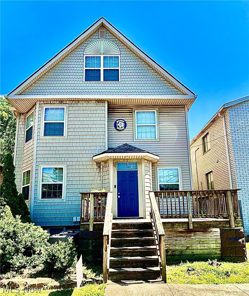 Great opportunity to own a fully renovated triplex in a prime Akron location near The University of Akron, major hospitals, downtown amenities, and convenient highway access. Originally constructed in the late 19th century during Akron's industrial boom years, this impressive 4,000+ square foot residence blends historic character with modern functionality following a comprehensive renovation completed in 2010.

The property features three spacious residential units totaling 11 bedrooms and 4 full bathrooms. Unit 1 offers approximately 1,200 square feet with 3 bedrooms, 1 bath, and a full kitchen on the basement floor level. Unit 2 features approximately 1,000 square feet with 3 bedrooms, 1 bath, and a full kitchen on the first floor level. And Premium Unit 3 spans approximately 1,875 square feet with 5 bedrooms, 2 full baths, beautiful hardwood flooring in the kitchen & dining area, and a dramatic lofted living space with a secondary striking spiral staircase shortcut to the kitchen below.

Major improvements completed during the renovation include new windows, vinyl siding, new roof, replaced mechanical systems, and fully remodeled kitchens and baths to provide investors with a substantially modernized asset while preserving elements of the home's historic charm. Assigned off-street parking adds convenience for residents.

Whether you're seeking a cash-flowing investment property, student housing opportunity, AirBnB potential, or a house-hack scenario (where you occupy one unit while generating income from the others!) this property offers exceptional flexibility in a highly desirable rental market.