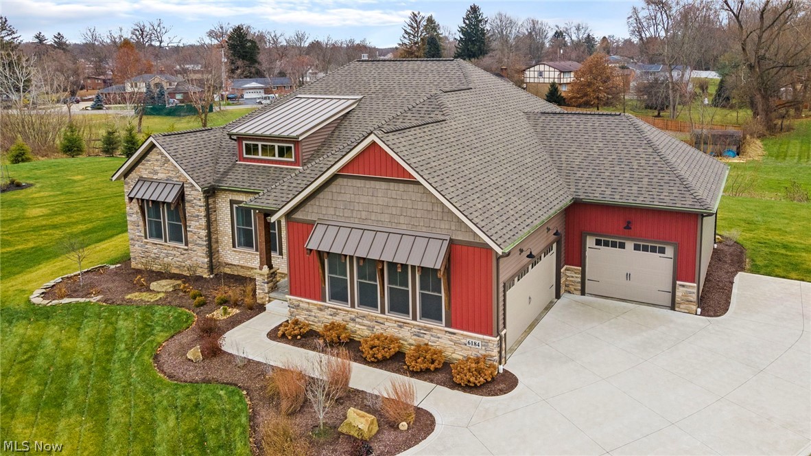 Stunning Custom Built Ranch up for sale in an Up-And-Coming section of Desirable Jackson Township! Just 2 years after completion by Vega Construction, you have the opportunity to be this home's 2nd owner! The wide-open floorplan is great for entertaining, or just keeping your household connected. An eat-in Kitchen with Warm Countertops, Custom Built Cabinetry, Farmhouse Sink and 9X6 Pantry overlooks the Living Room and Dining Room. Outfitted with Black Stainless Kitchen Aid Appliances this Kitchen is sure to bring out the cook in all of us! Beautiful Shiplap in the Master Suite adds a Modern Craftsman touch. Continue through the Master Bedroom to the breathtaking Master Bath, boasting Double Sinks, Custom Tile Shower and Glass Door. Through the bath you'll step into the 9X9 Walk-in Closet. Continue through to see the Laundry room and a few more steps take you to the common hallway connecting the 2nd and 3rd bedrooms with the common Full Bath. GIANT Finished Basement, part of which is s
