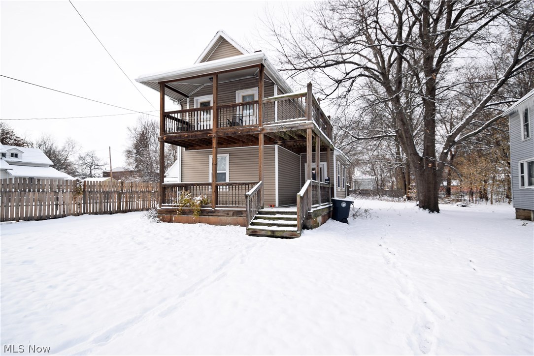 Great income producing opportunity close to The University of Akron.  Two unit duplex with two bedrooms and one full bath per unit. Plenty of space for off street parking.   Upstairs unit is vacant and could be owner occupied.  Downstairs unit is rented for 575.00 per month.  Don't miss out on this great opportunity.   Call today to schedule your showing.