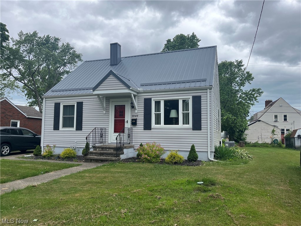 Come see this well built cape cod in sought after location in east Ashtabula Township with Buckeye Schools!
With three bedrooms and a fourth possible, two up and possible two down with many original hardwood floors. Walk in attic could be finished for additional living space!  This home includes several updates: furnace 2018, air conditioner 2019, hot water tank 2021, metal roof 2018, all appliances 2018 & 2019
and they all stay including washer and dryer. A new sanitary sewer line was installed in 2018. There is a screened room
off the back for more living space and the basement has plumbing for a second bathroom. Please don't wait, you won't
want to miss this charming family home!