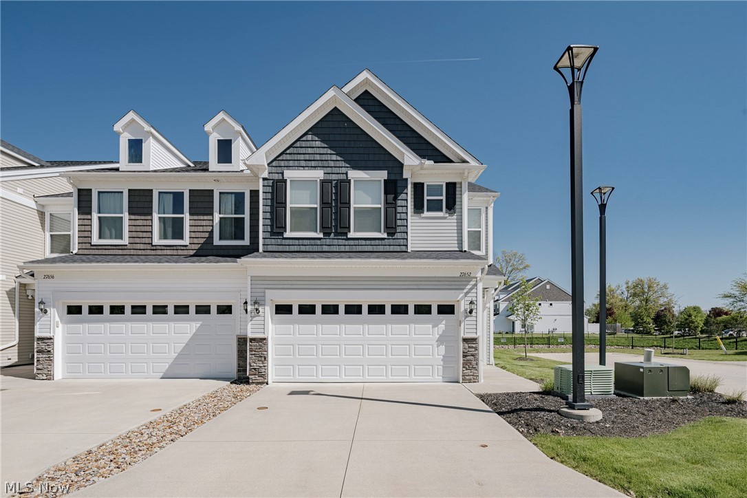 While there may be others available, this is the one you won’t want to miss. Thoughtfully designed with every builder upgrade in mind, this newer-build townhome offers elevated finishes, a low-maintenance lifestyle, and a layout that truly stands apart.
Set in a quiet development, this newer-build townhouse offers low-maintenance living and a thoughtfully designed layout. The front door opens into a welcoming foyer with LVP flooring that extends throughout the first floor. The kitchen is both stylish and functional, featuring quartz countertops, a large center island, stainless steel appliances, and ample cabinet space. It opens seamlessly to the main living and dining area. The living room is filled with natural light and features a gas fireplace, creating a warm and inviting atmosphere. At the back of the home, a sunroom or flex space provides additional living area and includes access to the back patio. A half bath and utility closet complete the main level. Upstairs, the home offers three bedrooms and two full bathrooms. The primary suite features a spacious bedroom with a bonus flex area, a bright ensuite full bath, and a walk-in closet. The additional bedrooms are well-sized and share a full bathroom located just off the hallway. A convenient laundry room completes the second floor. Combining modern finishes, upgraded features, and an easy, lock-and-leave lifestyle, this home stands out as one of the finest opportunities in the community.