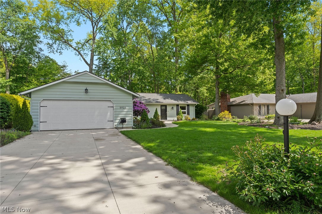 Welcome home to this beautifully maintained 3-bedroom, 2-bath ranch in the heart of North Ridgeville! From the moment you arrive, you’ll appreciate the exceptional curb appeal, mature landscaping, and pride of ownership throughout.

Step inside to an inviting open-concept floor plan designed for both everyday living and entertaining. The spacious kitchen features granite countertops, tile backsplash, abundant cabinetry, and updated appliances, creating the perfect gathering space. The sun-filled front living room offers plenty of natural light and flows seamlessly into the heated sunroom, an ideal spot to enjoy your morning coffee while overlooking the picturesque backyard.

Outside, you’ll find a private, fully fenced yard complete with mature trees, rose bushes, and a storage shed. Whether you’re gardening, entertaining, or simply relaxing, this backyard offers something for everyone.

The home features three generously sized bedrooms and two updated full bathrooms. The private owner’s suite is complemented by an adjoining family room, creating a flexible retreat that could also serve as a sitting area, home office, or media space.

Additional highlights include an attached 2-car garage, a roof replaced in 2016, and updated furnace and air conditioning in 2017. Conveniently located within walking distance of one of the community pools and close to parks, shopping, and dining, this move-in-ready ranch offers the comfort and convenience of single-floor living at its finest.

Don’t miss your opportunity to call this North Ridgeville gem home!