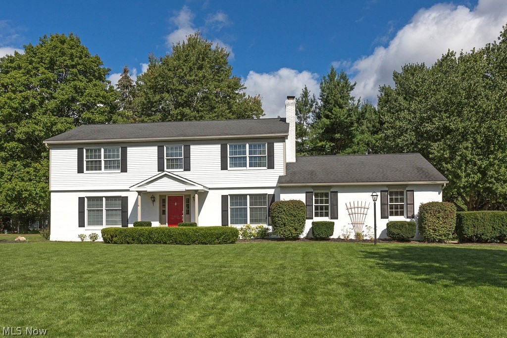Welcome to this beautifully updated colonial, situated on a double cul-de-sac, within walking distance to the historic downtown Hudson offering restaurants, shopping and entertainment. Lots of natural light throughout with gleaming hardwood flooring on the first level with an open floor plan. The stunning updated kitchen includes custom cabinetry, a center island, granite countertops and stainless appliances, as well as a breakfast area that is open to the family room with a fireplace and built ins. The spacious living room and dining room are perfect for those entertaining times. Don’t miss the vaulted sunroom which can also be an in home office and has a door to the newer stone patio and composite deck. The laundry room is on the first floor. All bedrooms are on the second floor with the master suite featuring an updated bath with double vanities and a large walk-in closet. The other three bedrooms are generously sized as is the hall bath. And there’s more–the finished lower level in