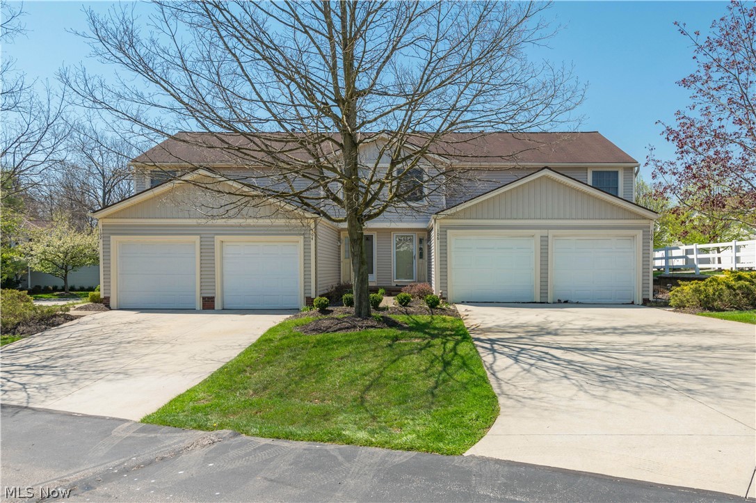 Affordable and spacious 2 bed ,1 full ,and 2 half bath Townhome in well maintained community! Located in desirable Bedford this Townhome is ready for your touches. The main floor features a galley kitchen with open concept breakfast bar and family room. Off the family room you'll find rear private patio entrance.  A small hall provides access to the attached garage and guest half bath. Heading upstairs you will find 2 sizeable bedrooms and a full bath. The basement features a large rec room, laundry area and a 3rd bathroom. All Appliances stay with unit. Schedule your showing today!!