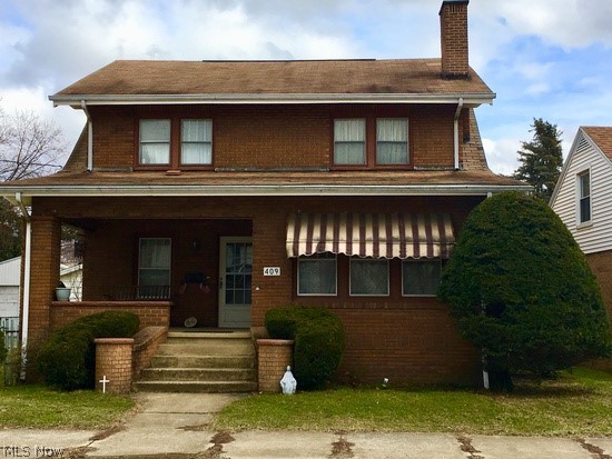 This is a gorgeous brick century home that has beautiful living spaces and character everywhere! If the architectural archways, oversized molding and original doors don’t make you fall in love, the large eat in kitchen, dining and family spaces will. All of the bedrooms are also large. The basement has five large rooms perfect for storage, a game room and a workshop without having to compromise one for another. A second story green house makes it feel like summer all year long. Great for plants or enjoying a morning cup of coffee. If that is not enough, you are so close to downtown that you can walk. And a park with ball fields, playground equipment and pavilions is within feet of your foot door. You can enjoy all the charms of Minerva living without having to be a slave to a large yard. And new garage doors are being installed on the 2+ car garage on the property. Call for an appointment today.