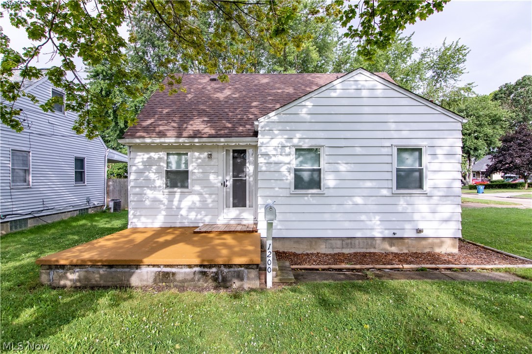 Super clean, and well maintained home so close to the Lake!  Huge possible 3rd bedroom/bonus room awaits your finishing on the second floor, or enjoy lots of easy storage space!  Full basement is partially finished and waterproofed with glassblock windows! Clean, dry and open!  Updates include:  New laminate flooring in kitchen, finished hardwood floors throughout entire first floor.  New sink and cabinet in bathroom.  Roof new in 2019, Exterior aluminum siding painted in 2019, new soffits and garage sided.  New windows and Hot Water Tank in 2017, New furnace and Whole house insulation completed in 2016.  Garage is oversized and there is also a shed!  Nice solid home - a must see!