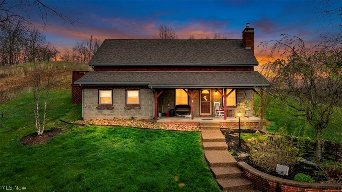Welcome to 59936 Claggett Road in New Concord, Ohio. Situated on approximately 4.2 acres, this country property offers space, usable acreage, and flexibility in a rural setting. The home features a classic country exterior, covered front porch, and generous outdoor space with mature surroundings. The acreage provides options for gardening, recreation, outdoor use, or potential hobby-farm interests, subject to local zoning and permitted uses. The property offers a quiet setting while still providing convenient access to Interstate 70, nearby colleges, and local amenities. With acreage, outdoor space, and room for future personalization, this property presents a great opportunity for buyers seeking a home with land in the New Concord area.