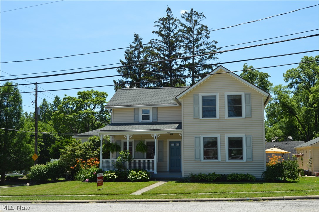 Wonderful house in Olde Town Brecksville! The home features an open great room and kitchen with a custom butcher block island in addition to a commercial grade stove and oven. A laundry room, full bathroom and plenty of storage are conveniently located on the first floor, as well as a generous first floor master bedroom with access to a small deck. The second floor has three additional bedrooms and a second full bathroom. The basement features a walk out garage that opens to the back yard, perfect for storing lawn equipment. Outdoor entertaining is easy on an inviting stamped concrete patio lined with garden boxes. A two car detached garage is steps away from the side entrance to the home. Conveniently located near I-77 and within walking distance to grocery stores, restaurants, banks, community spaces and the Brecksville Reservation, this home will not last! Schedule your showing today!