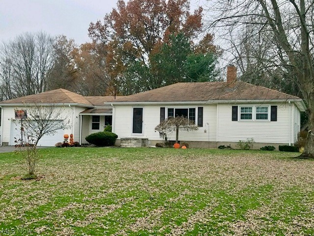 Charming Updated 3 Bedroom Ranch sitting on 2.65 acres. Best Of Both Worlds! Easy 1 Floor Living but Scenic Property with creek and woods to enjoy. Updated CVS windows.   Brand new laminate flooring in eat in kitchen and dining room. Kitchen appliances stay.  Nice size living room with hardwood floors. Full walk out basement. Beautiful covered back deck, patio and above ground pool for relaxing and entertaining.  2 car attached garage and 24x24 pole barn for multiple purpose use. Building has 16x8 lean-to. Home Warranty is provided to give you that extra peace of mind. Call Today for Your Personal Showing!