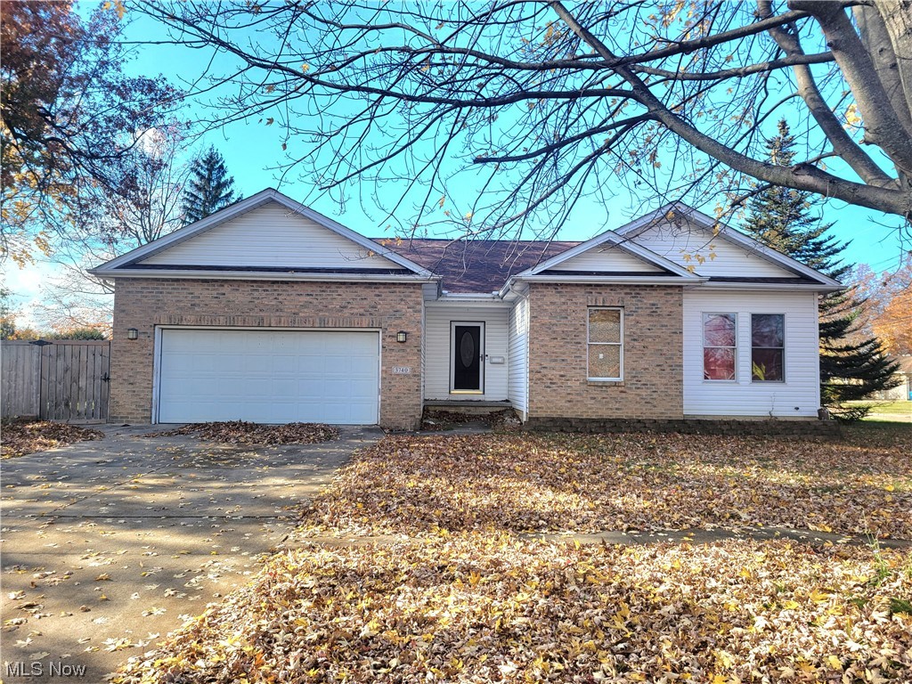 Don't miss out on this opportunity! This corner lot Ranch built in only 1999 is ready for your TLC.  This house has great bones. So much potential!  With an open floor plan and elevated ceilings in the living room, this 3 bedroom home boasts 1530 SqFt.   A Partially finished basement is ready for your finishing touches. Improvements include a new roof (2019) and Hot Water tank (2023). Plenty of room with a .26 acre, fenced in lot.  Priced to sell! Call your favorite Realtor and schedule your private showing today!