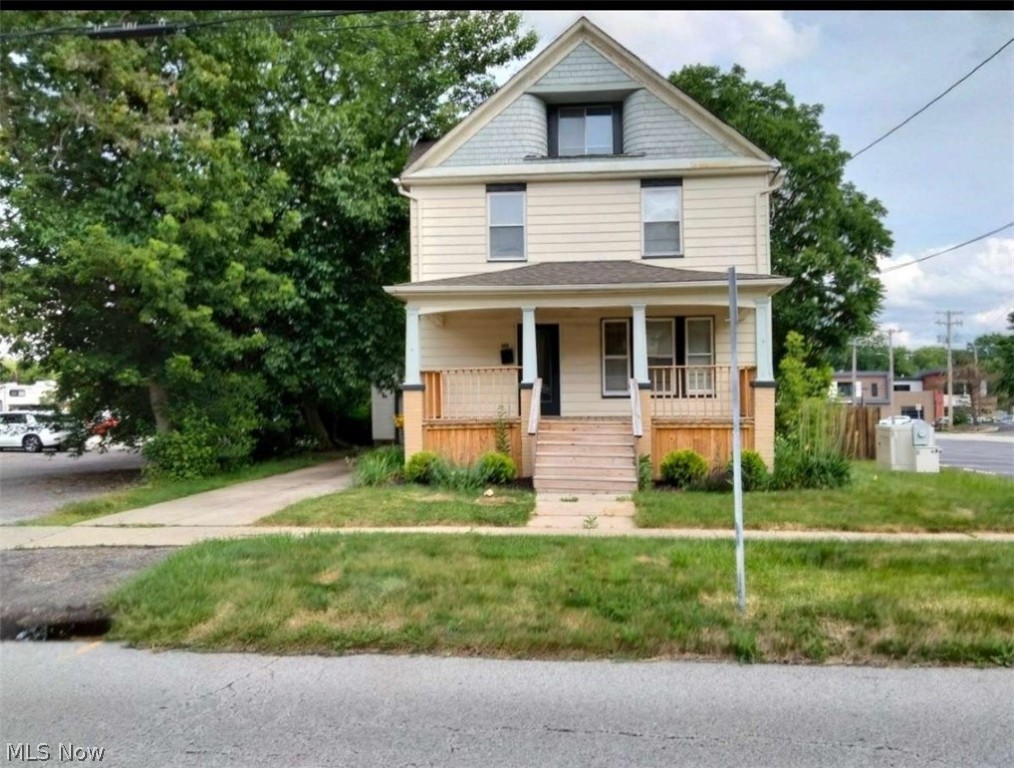 Beautiful 4 bedroom colonial with 2 1/2 baths has a open floor plan. The first floor has a living room, kitchen with large island with seating, pantry, big dining room & half bathroom.  Huge deck (2018) in the private fenced (2017) in backyard for entertaining. Large covered front porch. 2nd floor has 3 bedrooms, master bedroom has a large walk-in closet that has also been used as an office. Third floor has a 4th bedroom (25 x 12) or family room. The basement has been fully water proofed- partially finished with full bathroom. Hot water tank (2019). Located close to front street entertainment, lots of great restaurants, breweries, parks and route 8.