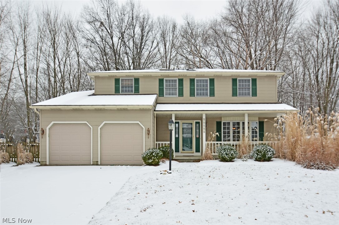 LOCATION – LOCATION – LOCATION  Sleeping beauty with tremendous potential just waiting for your TLC!!  This solid, well-built home is situated on a quiet tree-lined street surrounded by the largest, most secluded wooded yard in the neighborhood. Enjoy four spacious bedrooms up and large rooms down including formal dining room, family-sized eat-in kitchen and main floor laundry.  The family room sports a cozy fireplace and opens out through French doors onto an expansive two-level deck with screened-in gazebo refinished in 2015.  Newer roof; new refrigerator, dishwasher and disposal in 2015; garage door openers 2014; H2O tank & sump pump in 2009.  Hurry, it’s one of the finest locations in North Olmsted!