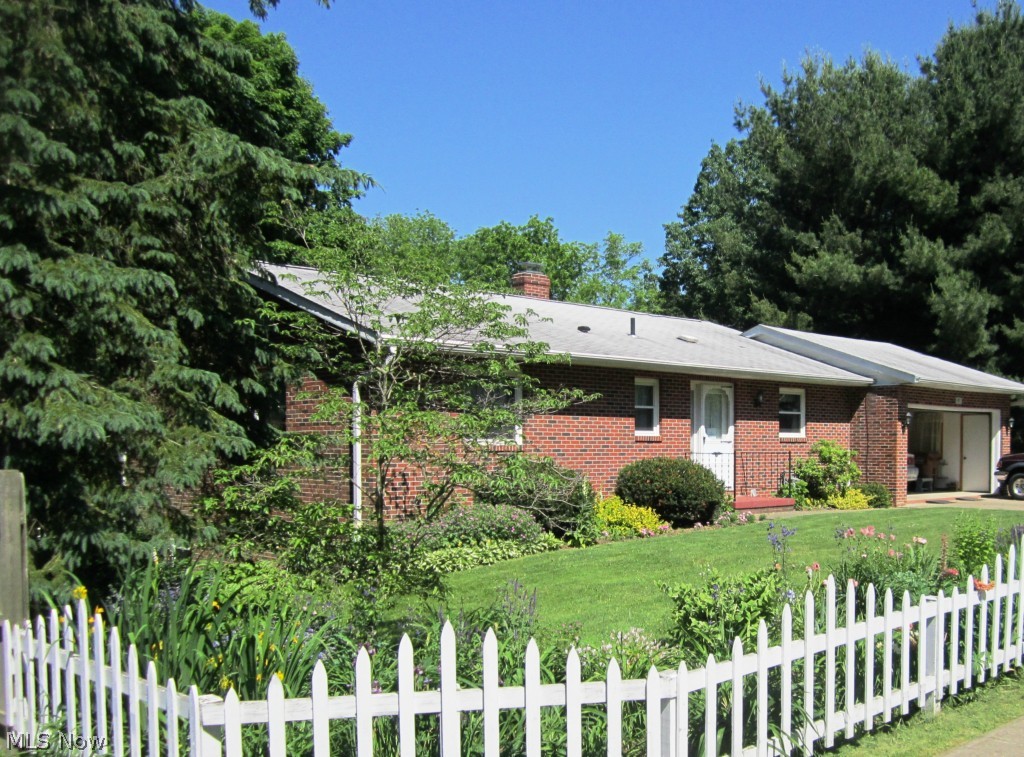 Exceptional ranch on a quiet street. Minutes from historical downtown Seville. This house has been well maintained inside and out. Newer vinyl windows and Leafguard to this all brick ranch keeps maintenance low so that you can enjoy all this property has to offer. Come home to your own apple orchard, along with rows and rows of berries, topped off with a spectacular garden. Enjoy great backyard views from the living and dining rooms. Don't miss out on this great home!