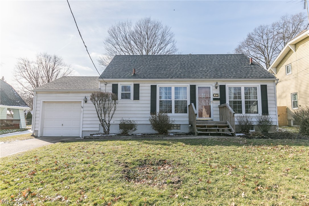 A wonderful 3 bedroom cape cod with an exceptional back yard.  In the back is a large, completely privacy fenced yard with a deck, AND a patio.  There have been many updates made to this home.  The updated upstairs is all a huge bedroom.  Wood floors have been added to a large portion of the first floor, including the dining area.  A full (waterproofed) basement, attached garage, shed, and many more amenities.