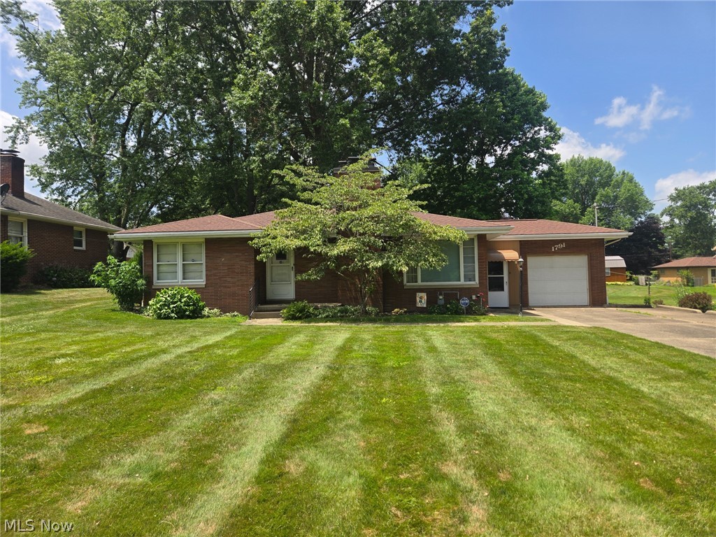 Cozy Brick Ranch Home with Garage, Alliance, OH. Live Auction with Online Bidding Available on Real Estate. Absolute auction, all sells to the highest bidder. ONLINE BIDDING BEGINS SUNDAY, AUGUST 9, 2026, AT 9:00 AM, AND LIVE ON-SITE BIDDING WILL BEGIN MONDAY, AUGUST 10, 2026, AT 5:30 PM. Well-built brick ranch home on 76’x156’ lot. Main floor has an applianced kitchen, dining room/living room with fireplace, 2 bedrooms, and a full bath. Full basement with shower bathroom, gas furnace, central AC, and public water and sewer. Breezeway leads to attached 1-car garage. Rear covered patio and small shed. Concrete driveway. Shingles approx. 10 yrs. old; basement is waterproofed. Home is in good condition, needs some cosmetic updates to your taste. Terrific location, close to restaurants and shopping. The home will be open on auction day starting at 3:00 PM.