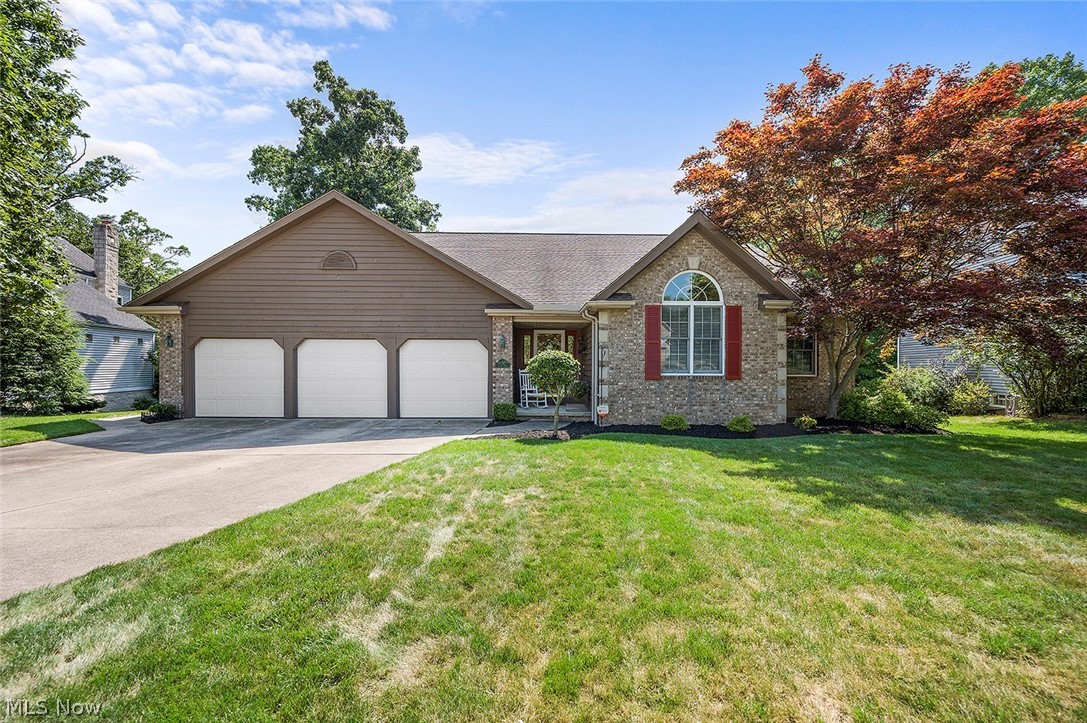 Welcome to this well-cared for and well-loved, contemporary style home! Where to begin? This home offers so much for it's new owners. 3-car garage allows for extra space and room to spread out, as well as extra storage located just a short climb up the pull-down ladder. Walk into the front door and enjoy an open and airy feeling with high ceilings and open living area. Don't miss the fire place for those warm cozy evenings. The kitchen has ample storage and counter top space, with room for a dining table as well. All appliances are staying with the home! Don't forget the deck space that was recently painted, where you'll enjoy the lush woods right in your own backyard. Upstairs is an incredibly versatile loft area perfect for office, studio, sitting area, and more! This home also has a highly desireable first floor master with attached full bathroom! Check out the basment that is ready for your vision. Plenty of room to make a space for entertainment, work out room, man-cave, and so mu