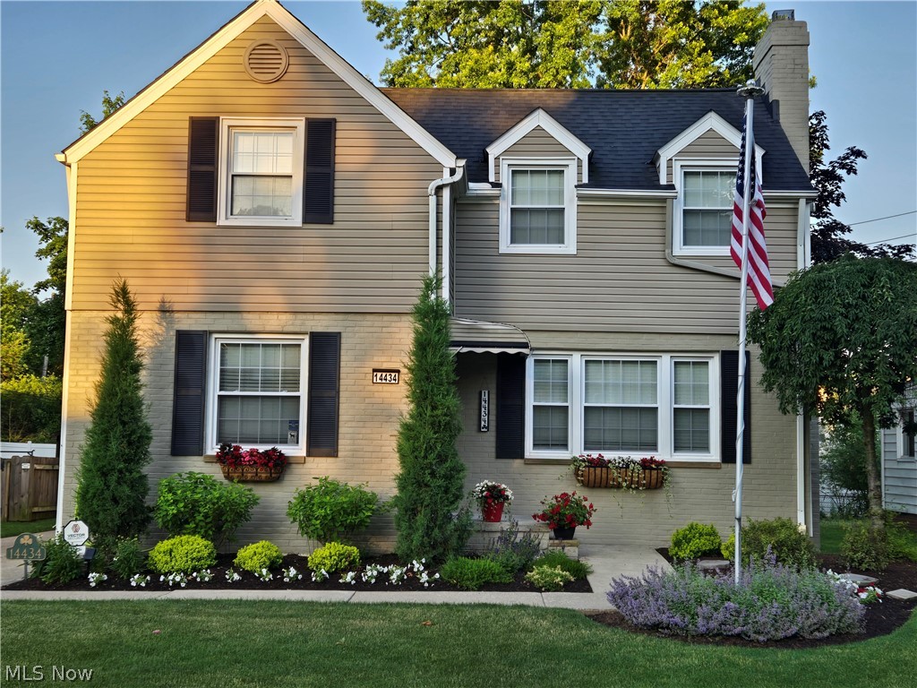 Previous winner of the University Heights Beautiful Home Award, this stunning property radiates character and true pride of ownership. From the impeccable landscaping to the lovely interior, attention to detail is evident at every turn. Beautiful hardwood floors flow through most of the home, while durable Naturestone accents both the inviting three-season room and the finished portion of the basement (18x12). The additional basement area is 889 square feet, creating super roomy storage and a spacious laundry area. The property boasts a generous, sunlit kitchen outfitted with stainless steel appliances and granite countertops, seamlessly connecting to a lovely dining room. From there, step into the three-season room to enjoy serene views of the beautiful garden, patio and yard. Extra deep yard behind the 2 car lofted garage (which offers great storage space).
Beyond its charm, the home offers lots of peace of mind with extensive big-ticket updates, including a newer roof on both the house and garage (featuring a 30-year transferable warranty), a B-Dry waterproofed basement with a transferable warranty, a newer sump pump with a battery backup system, and replacement windows throughout. Situated in a fabulous, high-demand University Heights location, this turnkey gem truly has it all, as it blends historic character with modern reliability.