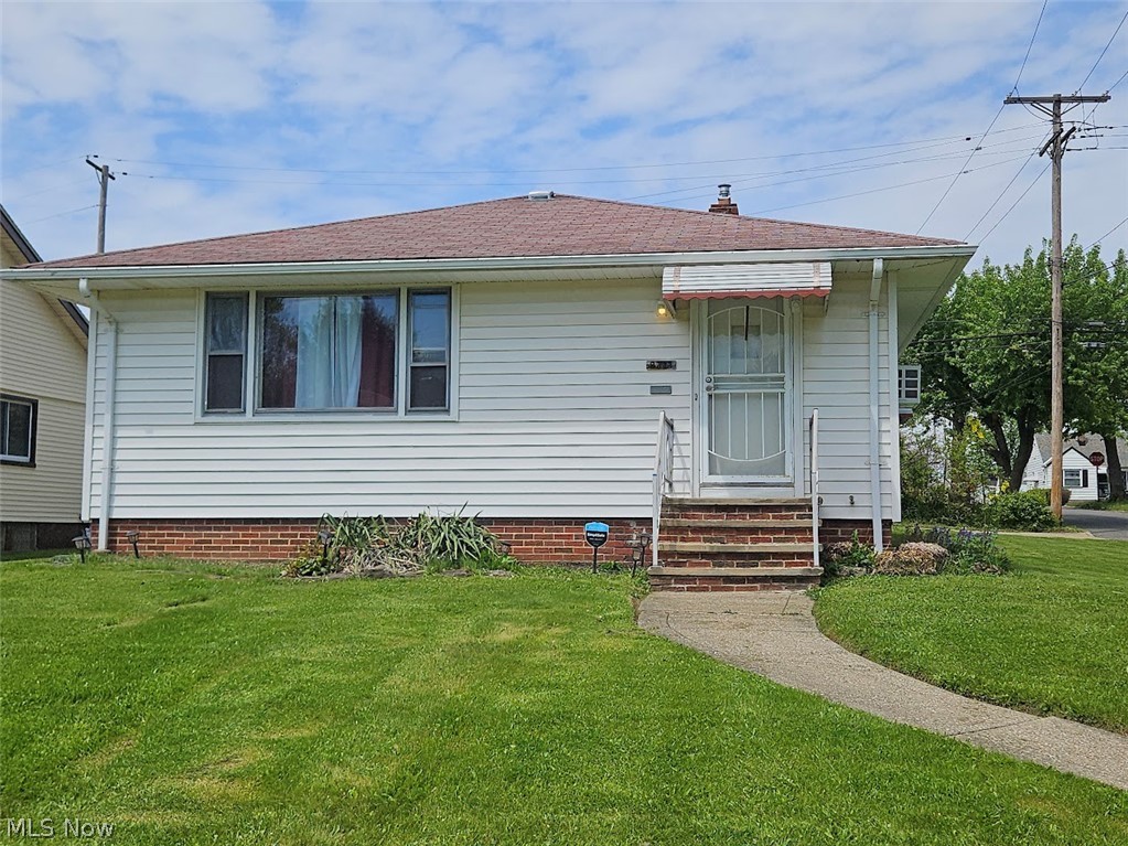 Welcome home to this cozy 3-bedroom, 2-bath ranch situated on a corner lot in Garfield Heights! This home features a nicely updated kitchen with all appliances staying, making it move-in ready for the next owner. The spacious layout includes a full unfinished basement offering endless potential for additional living space, storage, or a workshop area.

Enjoy the convenience of a 2-car garage, easy highway access, and close proximity to shopping, dining, and everyday amenities. With solid bones and just a few areas ready for your personal touch and updates, this home is a great opportunity to build equity and make it your own. Don’t miss your chance to own this well-located ranch with plenty of potential!