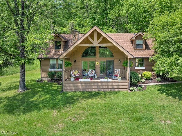 Escape to your own private retreat with this beautifully updated 3 bedroom, 2 bath cedar home, nestled on a serene 1.5-acre lot.  Boasting natural warmth and character, this home features stunning cathedral ceilings that create a bright, airy feel throughout the main living areas.  There is also a fireplace for those cozy evenings.  Enjoy a 22 x 16 Family room, perfect for entertaining and an oversized detached garage, with plenty of space for vehicles, tools or toys.  This home offers the best of country living!  Don't miss the chance to call this one-of-a-kind home yours.