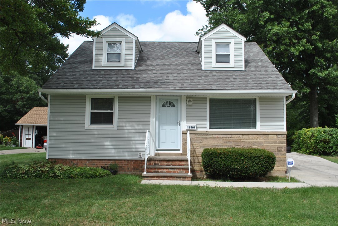 What a beautiful, fully renovated home! Everything is new. Kitchen features new maple cabinets, granite countertops, ceramic tiled floors, and stainless appliances. The hardwood floors have been refinished throughout. Bathroom has been updated with beautiful ceramic tile. Windows have been updated. Newer driveway. New roof, furnace, a/c, water heater, updated electrical panel, doors and siding. This home is gorgeous!