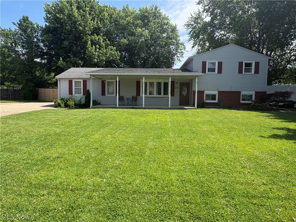 Welcome home to this charming 3 bedroom, 1 bath split-level nestled on a quiet dead-end street in Amherst, Ohio! This home has been beautifully updated and is truly move-in ready. The fully remodeled kitchen features brand-new cabinets, sink, stove, microwave, dishwasher, plumbing, and fresh paint. Interior and exterior paint have been completed throughout, and all carpets have been professionally cleaned. Even the septic has been cleaned and plumbing snaked for peace of mind. Additional updates include new A/C systems, a water filtration system, and all-electric utilities for convenience and efficiency. Sitting on a spacious .3-acre lot, the property boasts a brand-new privacy fence and a 20x12 shed, perfect for storage or hobbies. The backyard is truly a must-see, offering plenty of room to relax, entertain, or play. Don’t wait—schedule your private showing today before this gem is gone!