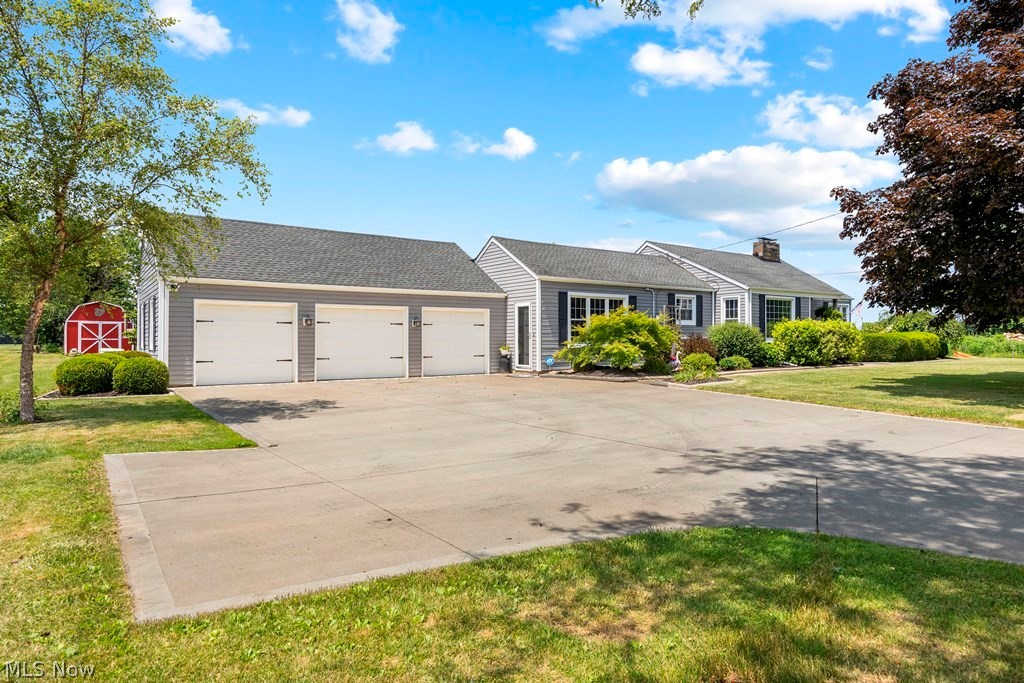 Welcome home to this Charming Updated Ranch home located in township of Lagrange. The main level features three bedrooms with a living room, dining room, eat in kitchen and a four season room. The third bedroom is currently being used as a den. The basement features a second full bath, a family room, laundry room, utility room and two rooms currently set up as bedrooms. The Kitchen has been updated with Granite Countertops, Ceramic Backsplash, Stainless appliances and a Ceramic Tile Floor. Other notable updates include Windows, Siding, Roof, Furnace, Central Air, Tankless Hot Water Heater, a Whole House Generator and a Concrete Driveway.  Situated on over a half acre lot the back yard features a 28' above ground pool, large Trex Deck with a Pergola and a storage shed! Located in the Keystone School District and just 5 minutes to 10/480!