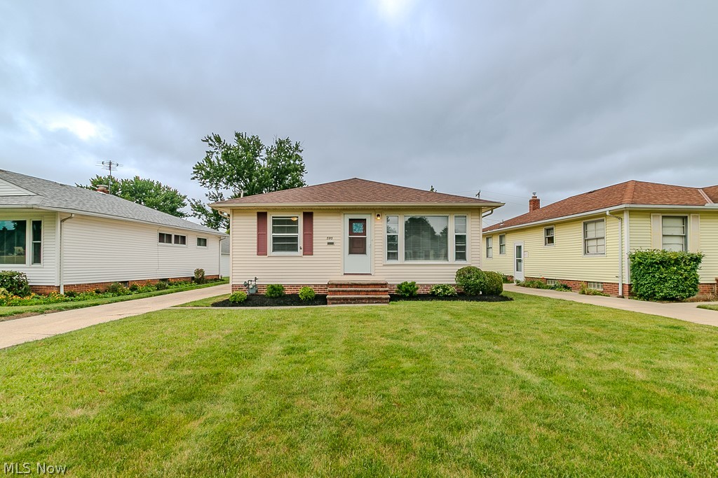 Welcome to 595 Dickerson Road in Willowick! This charming ranch home with a full basement is ready for its next owners. A blank canvas of endless possibilities. Recent updates include a new hot water tank and electrical panel, both installed in June 2026, offering added peace of mind. Inside, you'll appreciate the spacious bedrooms featuring double closets—a rare and highly desirable feature in this neighborhood—providing plenty of storage for clothing and personal belongings. Hardwood floors and ceiling fans add warmth and comfort throughout the home. The functional floor plan offers both an eat-in kitchen and a separate dining room, providing flexibility for everyday living and entertaining. The oversized living room is filled with natural light, creating a bright and welcoming space to relax or gather with family and friends.

Enjoy everything Willowick has to offer, including parks, pools, a community center, shopping, fitness options, Lake Erie access, and some of the area's most beautiful sunsets. Don't miss this wonderful opportunity to make this home your own!