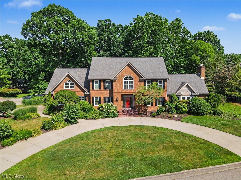 Welcome home to 6550 Drake St! This gorgeous, well kept colonial brick home in Foxchase Hills is awaiting it's new owner and perfectly situated close to shops, restaurants and parks. Inside, the first floor boasts a dramatic living room with a fireplace and vaulted ceilings, alongside the sunroom with windows all around that overlook a beautifully landscaped backyard and serene private pond. You'll also get to enjoy the large eat in kitchen, first floor laundry and the first of five bedrooms! You can take one of two staircases to the second floor. You'll find the master suite which includes a large bathroom with a 9x6 luxurious shower and walk in closet. Two full bathrooms, a bonus room and three additional bedrooms complete the second floor. The 47 x 30 basement has endless possibilites with private access to the 4 car garage. After a long day you can find yourself outback on the patio listening to the quiet sigh of nature. The private backyard is fully fenced in featuring a pond, pergola and patio, perfect for entertaining or just relaxing! Some updates include: fresh paint, both inside and outside including the garage doors and shutters, freshly built front porch steps and a new humidifier system! Schedule a private showing to see what all this home has to offer.