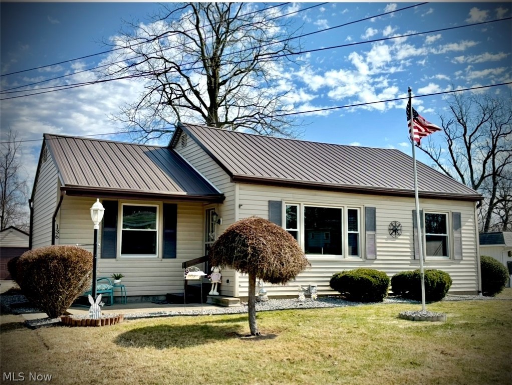 Whether you're a fisherman, a vacation home buyer, or an investor seeking a turn-key short-term rental, this property checks every box!! Currently set up and ready to operate as an Air BnB, the seller is offering a truly remarkable opportunity. This charming 3 bedroom, 1.5 bath Ranch offers lake views from the front yard & an unbeatable location only steps from the Lakeshore Park entrance! Situated in a highly desirable area, this home combines comfort, convenience & income potential. The main level features 912 sq ft of thoughtfully updated living space w/laminate flooring throughout, new appliances, fresh paint, new light fixtures & ceiling fans. The updated kitchen, dining area and living room flow seamlessly, creating a welcoming atmosphere perfect for everyday living or hosting guests. 3 comfortable bedrooms & a full bathroom complete the main floor. On the lower level, the partially finished basement expands your living space w/durable Pebblestone flooring, a half bath & a dedicated laundry room. Ohio State Waterproofing has completed a full basement waterproofing system (interior/exterior) w/a transferrable warranty providing peace of mind for years to come. Outside enjoy a shared driveway leading to a spacious 2 car garage complete w/a workshop area ~ ideal for hobbies, storage, or outdoor gear. No need to worry about the roof here - a metal roof on both the home & garage were installed w/a 50 year life-span. This location truly sets it apart ~ as Lakeshore Park offers a boat dock, a concession stand, several pavillions for entertaining, a duck pond and even a charming peacock hut. Enjoy kayaking, boating, swimming, fishing, & endless lakefront recreation. You're also just minutes from the Harbor where you can shop, eat & people watch! Approx 10 min's from GOTL & Conneaut! Don't miss your chance to own a move-in-ready lake view home in a prime location on Lake Erie! Houses rarely hit the market in this area!! Over $95,000 in renovations throughout the yrs!