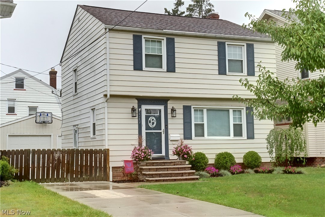Welcome to 2242 Arthur Ave., a highly desired street in Lakewood! This tastefully done and updated colonial has so much to offer. Hardwood floors are featured throughout the bedrooms, living rm. and dining rm. Upstairs offers 2 good size bedrooms, an adorable nursery and an oversized bath with a large linen closet.  These owners have added living space with a newly remodeled recreation room and a full bath featuring a tiled walking in shower.  Other wonderful updates include; whole home basement waterproofing 2020, new exterior storm and waste lines 2020, furnace and central air 2021, Be part of all the wonderful amenities Lakewood has to offer.  All you have to do is move in and make it your own!