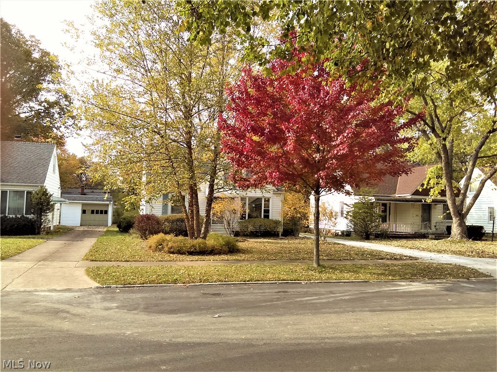 Act now before interest rates go up. This is truly an exceptional value you must see. Why rent when you can own this move-in ready cape cod bungalow in beautiful Parma Heights. This property is situated one block from Nathan Hale Park and close to the western campus of Cuyahoga Community College. This low maintenance home has been vinyl sided and has a new drive, newer roof as well as vinyl thermo pane windows. A spacious deck and stone patio provides opportunity for outdoor entertainment. The master bath has been renovated with all new tub, toilet, vanity, lighting and exhaust. A new window, subway tile and ceramic floor and shaker style vanity and mirror. The eat in kitchen was totally redesigned with high quality shaker cabinets, under counter programmable LED lighting, granite counter top and subway tile back splash and ceramic tile flooring. New appliances are included as an added bonus. A French door off the living room provides access to the carpeted second floor sitting room an