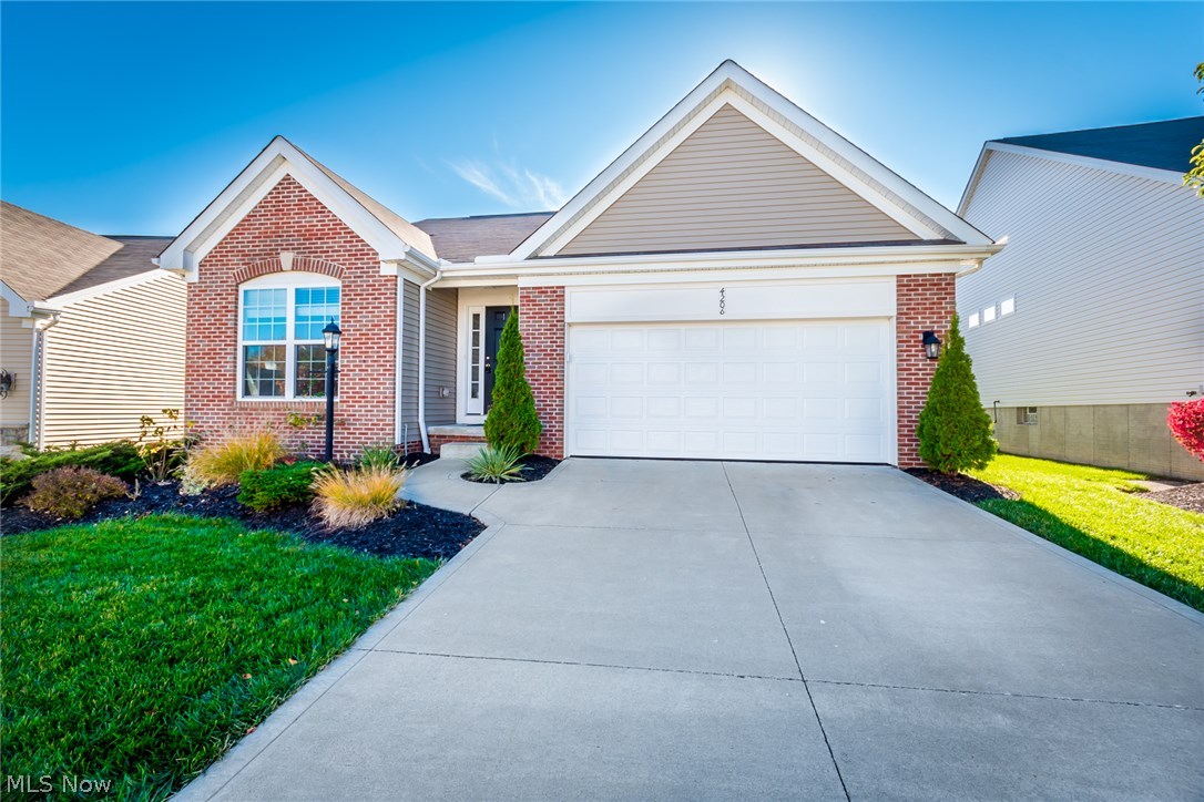 Welcome home to this beautiful 3 bedroom, 3 full bath ranch! Step into this inviting, cozy home and make your way into the kitchen. The kitchen has plenty of cabinet and counter space. Enjoy a snack at the breakfast bar. The kitchen opens up to a spacious great room. The bright great room has a door that opens up to the back deck. The master bedroom includes a walk-in closet and master bath. There are 2 more bedrooms and a full bath. In the front of the house, there is a perfect size room to make into an office, dining room, or room of your choice. Convenient first floor laundry room. The finished basement is large and perfect for entertaining and adds over 1,100 sqft. The basement also includes a full bathroom. Enjoy time with family and friends on the deck looking out into the backyard with a pond nearby. Awesome community playground for kids, and a walking trail. 1 Year Home Warranty included. Schedule a showing today, this will not last!