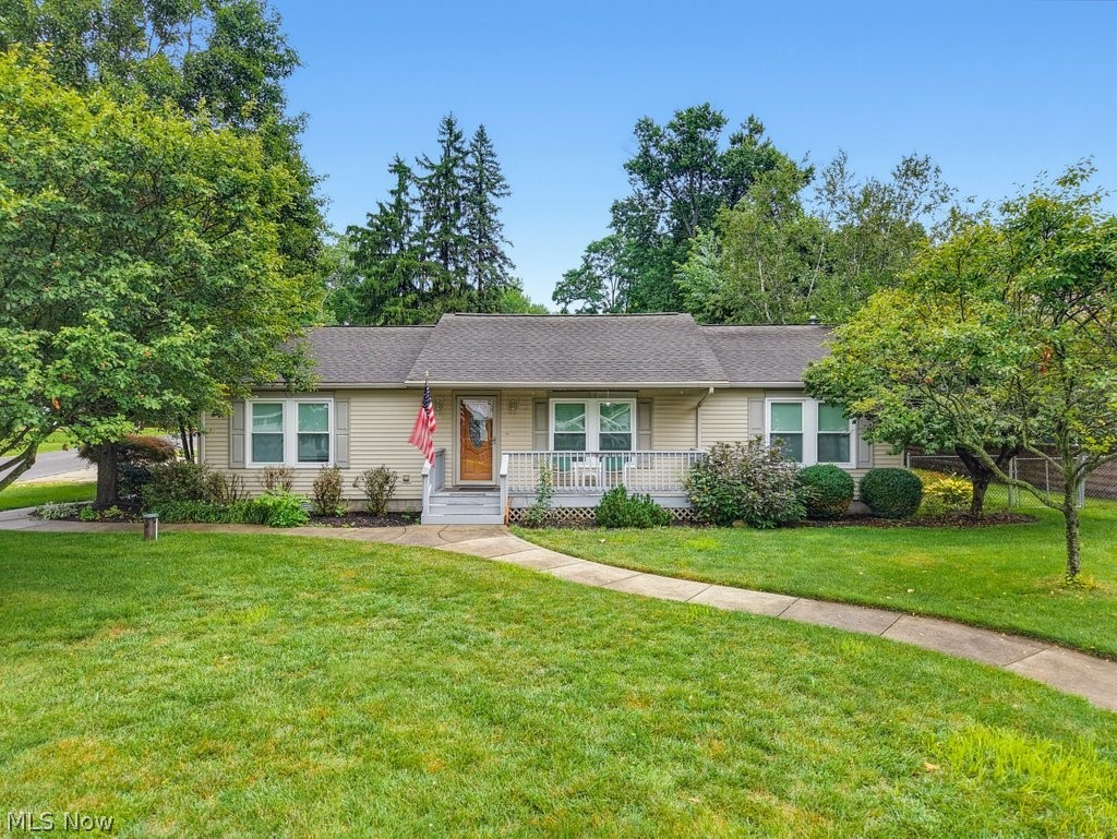 Built in 2004, this well-designed 3-bedroom, 2-full-bath ranch offers comfortable, low-maintenance living with everything conveniently located on one floor! The functional open floor plan features a vaulted living room that flows seamlessly into the kitchen, creating an inviting space for everyday living and entertaining. The spacious 16' x 20' sunroom blends into a fully fenced backyard with low-maintenance landscaping, providing the perfect place to relax year-round. The guest bedroom includes a custom-built Murphy bed, offering flexibility for guests or a home office, while the secondary bath features a walk-in tub for added comfort and accessibility. Additional highlights include main-floor laundry, easy access to the home's mechanicals, and an unbeatable location directly across from East Reservoir, with convenient access to walking, fishing, boating, and all the outdoor recreation the area has to offer. BONUS: neighborhood lake access point just steps from your front door! SELLING AS IS from Estate.