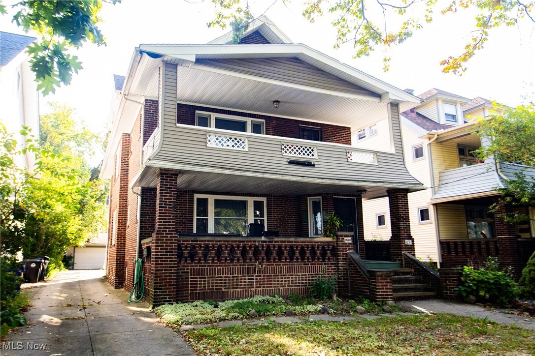 RARE opportunity to own a fully occupied turnkey triplex in the desirable Shaker Square area with an assumable FHA mortgage at 5.25%. Three 2-bed, 1-bath units generating $2,800/month in rental income with leases in place through 2026-2027 for immediate cash flow. Features include brand-new flooring, spacious closets, and a 4-car garage. Conveniently located near transit, Dave's Market, Shaker Lakes, and local attractions. Optional professional management available for a seamless transition. Excellent investment opportunity with built-in financing advantage.