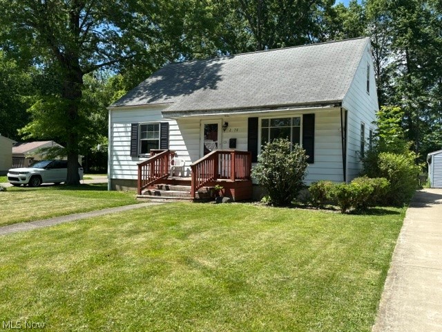 Great opportunity to own this 4-bedroom cape-cod on a nice corner lot. There are 2 first floor bedrooms and first floor bath. Kitchen, dining and living room. Hardwood floors. Furnace new in 2021. 1,248 square feet of living space. 2 car detached garage. Full basement. Wonderful investment! Bring your investors! Come check it out!