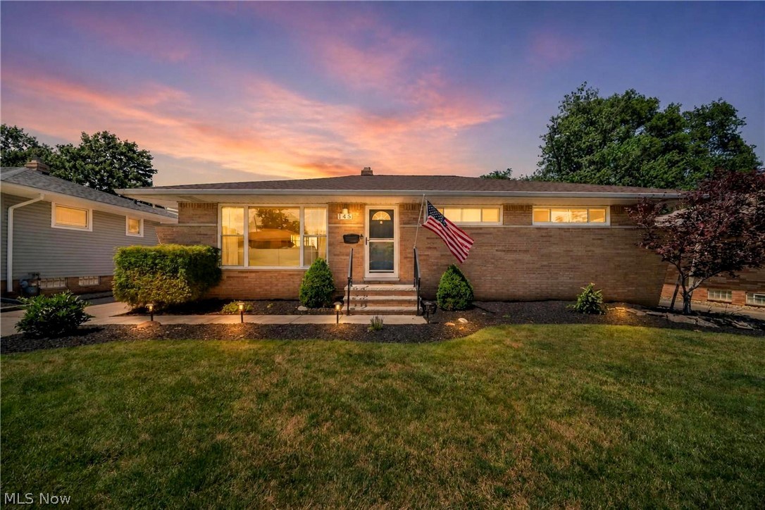 Welcome home to this 3-bedroom, 2 full bath, 1 half bath brick ranch that offers plenty of space to spread out both inside and out. Hardwood floors run throughout the main living areas and bedrooms, while the kitchen features granite countertops, stainless steel appliances, a wine fridge, and plenty of cabinet and counter space.

The finished basement adds even more living space and includes a wet bar and bar area, making it a great spot for entertaining, watching the game, or hosting family and friends.

Outside, you'll find a fully fenced backyard complete with an inground saltwater pool and Trex deck, creating the perfect setup for enjoying Ohio summers. The attached 2-car garage provides additional storage and everyday convenience.

Whether you're looking for one-floor living, extra entertaining space, or a backyard built for making memories, this home has a lot to offer. HWT 2017, Fridge 2020, Dishwasher 2022, Driveway 2021.