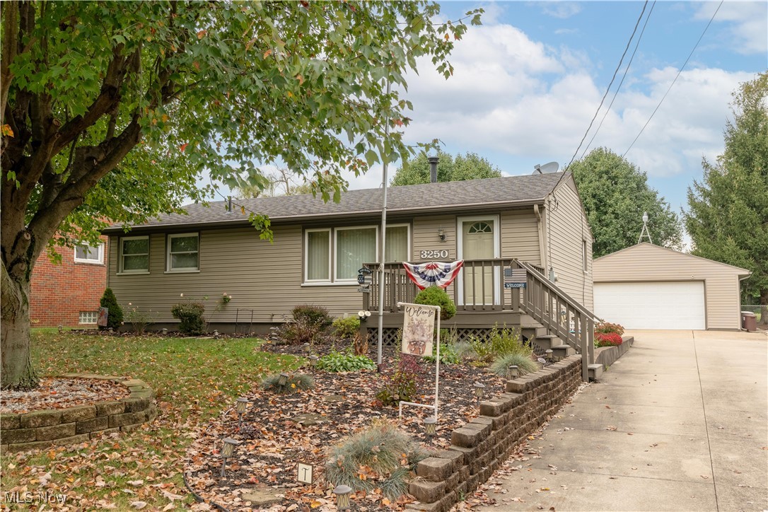 Discover this charming, well-maintained 3-bedroom, 2-bath ranch in the Perry School District. You'll find yourself nestled on a quiet dead-end street yet close to shopping, dining, and more.  Pride of ownership is evident throughout the home, from the remodeled first-floor bathroom to the bright white kitchen. This home features an oversized garage with separate electric, a concrete floor, and a bonus storage shed. This is the perfect space for a car enthusiast or anyone that would like extra space for a workshop and toys. The fully fenced backyard offers privacy, while the covered back patio is perfect for relaxing or entertaining. The basement is waterproofed with glass block windows for extra peace of mind. Don’t miss this opportunity to own a meticulously cared-for home—schedule your showing today!