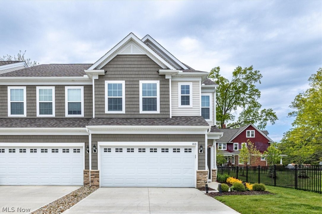 Incredible opportunity to own a beautifully upgraded, one-year-young townhome in Westlake, just minutes from shopping, dining, and easy highway access - without the wait of new construction. Move right in and enjoy over 2,000 square feet of thoughtfully designed living space in this desirable end-unit home. The stunning upgraded kitchen features a large center island, built-in appliances, and a double oven. It opens seamlessly to the spacious living and dining areas with a cozy fireplace and extended sunroom addition. The first floor also offers an attached two-car garage with a convenient drop-zone entry, generous closet space, and a half bath. Upstairs, the spacious primary suite includes a luxurious ensuite bath and oversized walk-in closet. Two additional bedrooms, both with walk-in closets, share a full hallway bath. While the second-floor laundry room adds everyday convenience.
Additional highlights include; whole-house water softener, rear patio, all appliances and furniture conveying with the home. This is an exceptional turnkey opportunity, don’t wait, make it yours today!