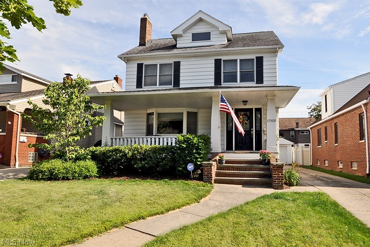 Great Opportunity with this simply gorgeous 4 bedroom/2.5 bath colonial on a scenic street in WestPark!!!  Situated North of Lorain Rd/Walk to the Metroparks and shopping!! This large approx 2000 finished square footage home is a delight to show...Enter through the Foyer for formal entrance into the large Living Room that offers a bay window for abundant natural lighting...Beautiful natural hardwood floors and get cozy on cold winter evenings with the dramatic gas starting fireplace with brick mantle! Huge 15x12 Dining Room is perfect for entertaining guests! Open and generous size Eat-In Kitchen with loads of counter and cabinet-space as well ceramic tile floors! All newer appliances stay: range/oven, microwave, refrigerator, dishwasher! Half Bathroom on the first floor! The second floor offers three very generous size bedrooms. Gorgeous hard wood floors throughout the home! Large Full Bathroom upstairs has a double sink and a linen closet with laundry chute...Check out the Finished T